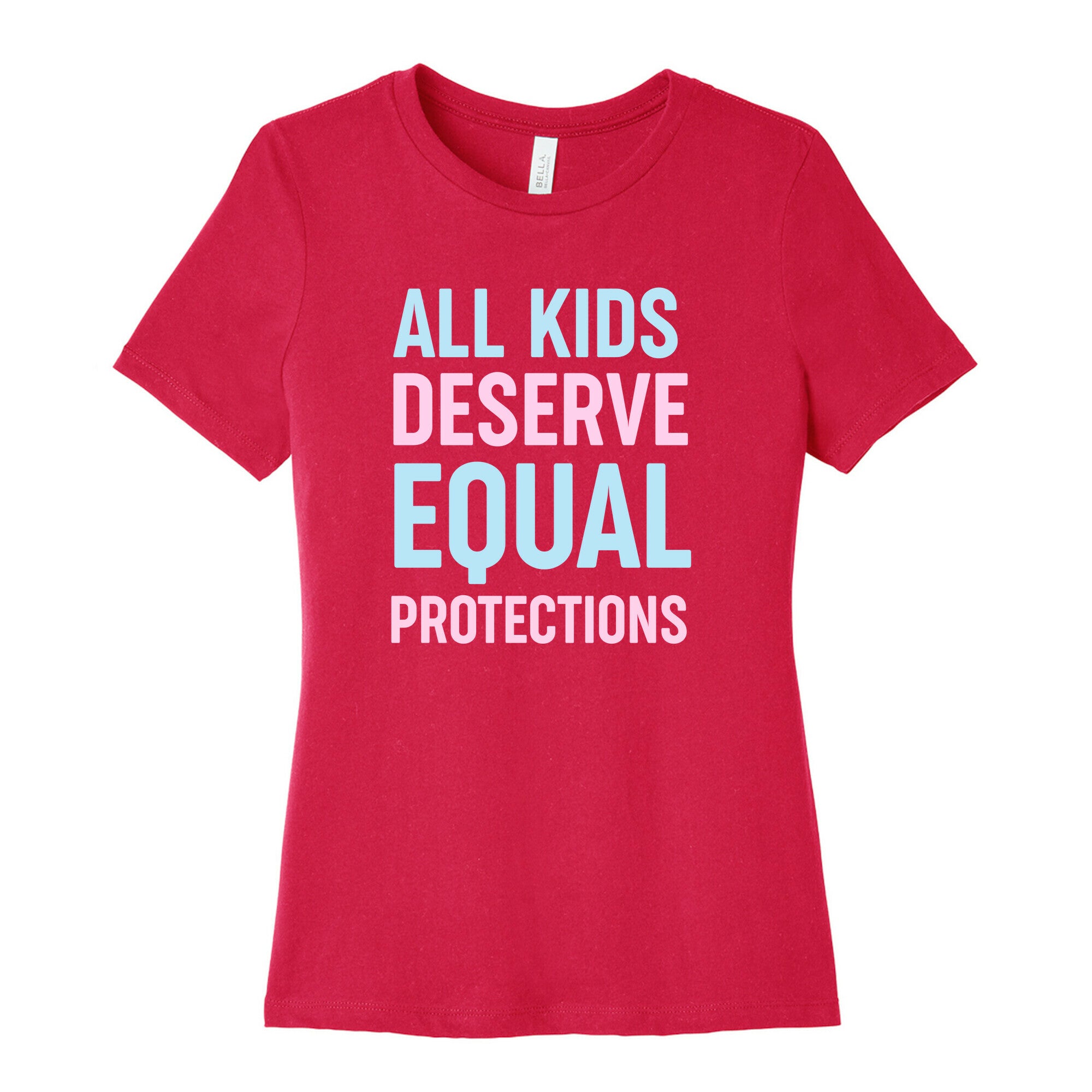 All Kids Deserve Equal Protections Women's Cotton Tee Hoodie, Sweatshirt | CoreVibeTees.com (Image 2)