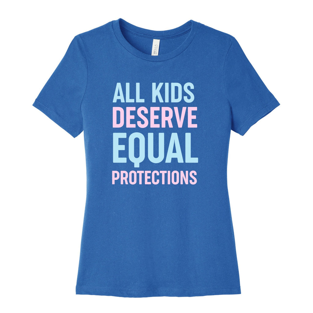All Kids Deserve Equal Protections Women's Cotton Tee Hoodie, Sweatshirt | CoreVibeTees.com (Image 3)