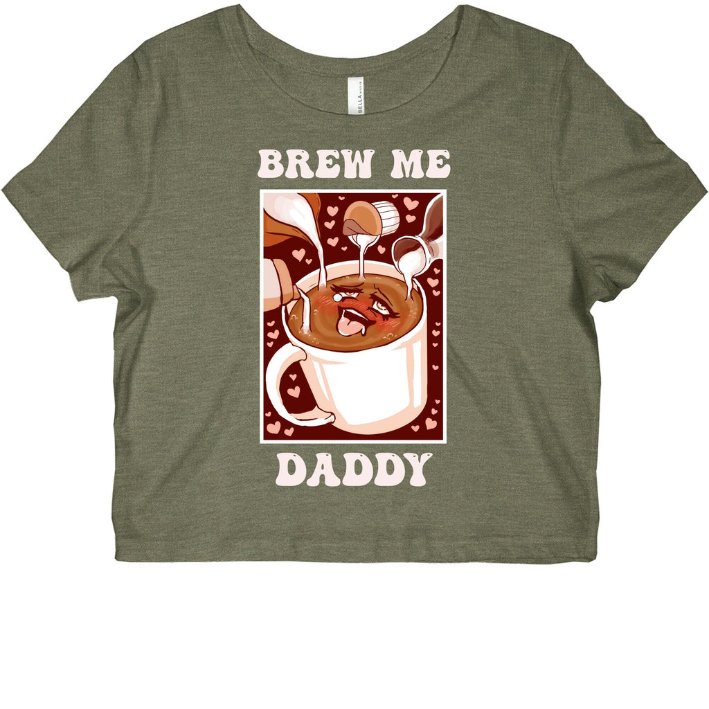 Brew Me, Daddy Graphic Baby Tee Hoodie, Sweatshirt | CoreVibeTees.com (Image 2)