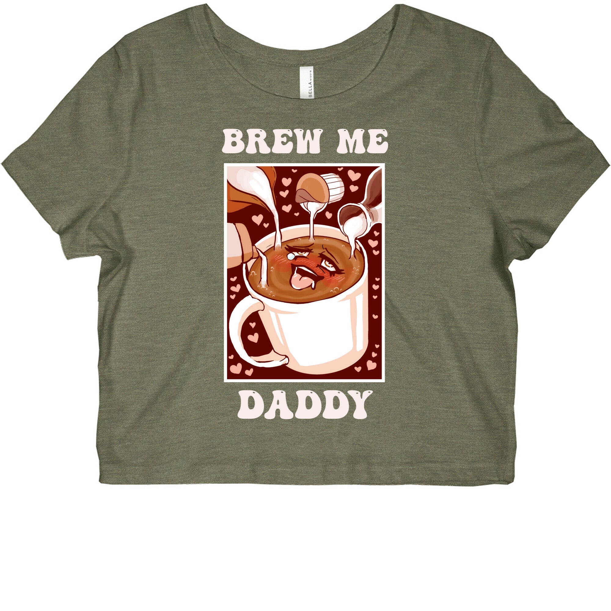 Brew Me, Daddy Graphic Baby Tee Hoodie, Sweatshirt | CoreVibeTees.com (Image 2)