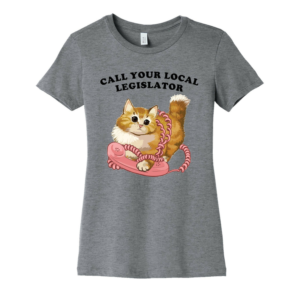 Call Your Local Legislator Women's Cotton Tee Hoodie, Sweatshirt | CoreVibeTees.com (Image 2)