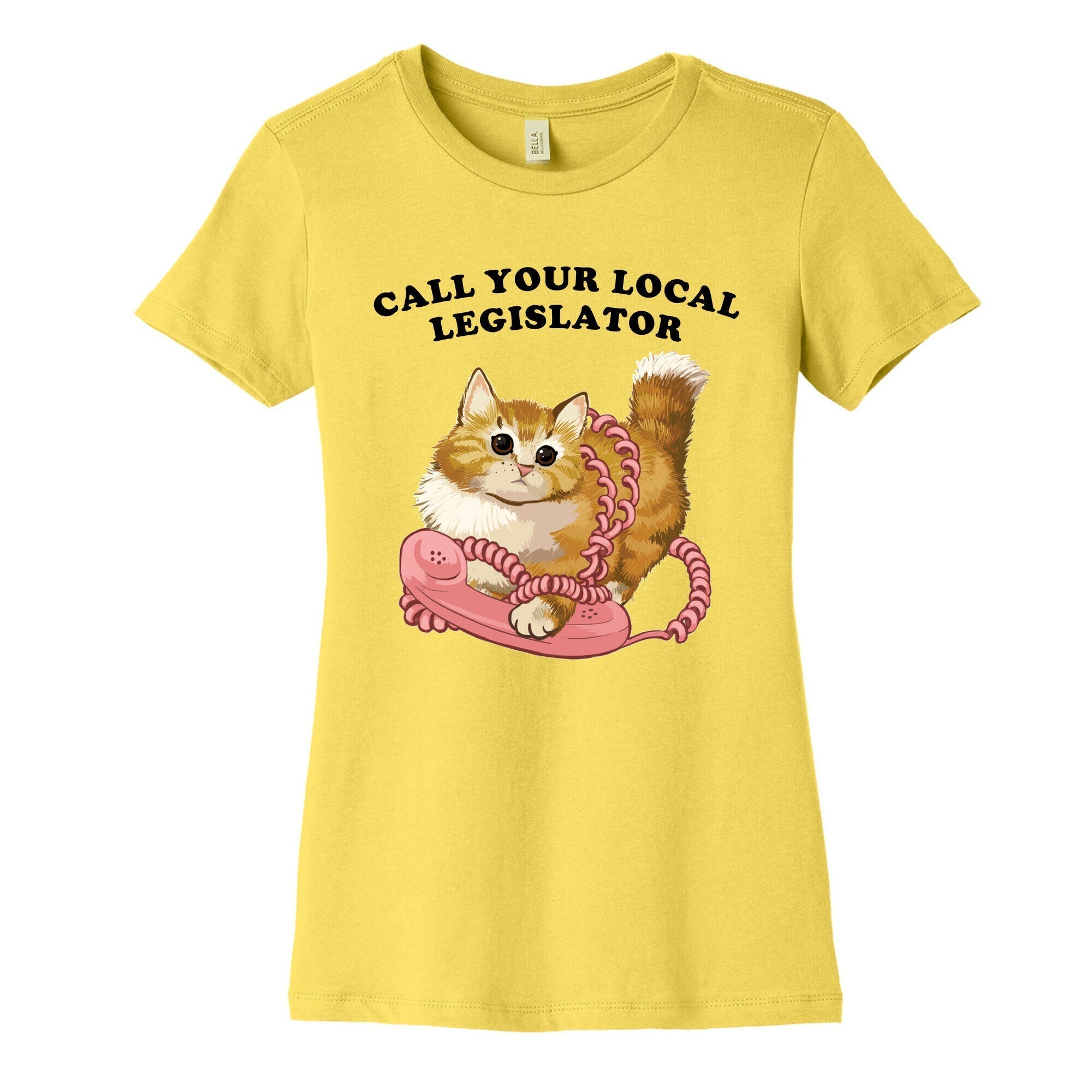 Call Your Local Legislator Women's Cotton Tee Hoodie, Sweatshirt | CoreVibeTees.com (Image 3)
