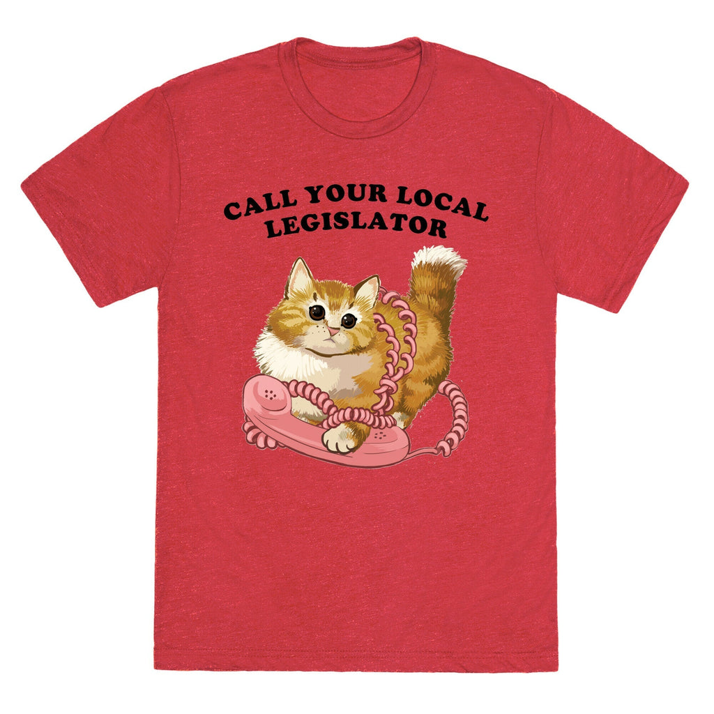 Call Your Local Legislator Unisex Triblend Tee Hoodie, Sweatshirt | CoreVibeTees.com (Image 3)