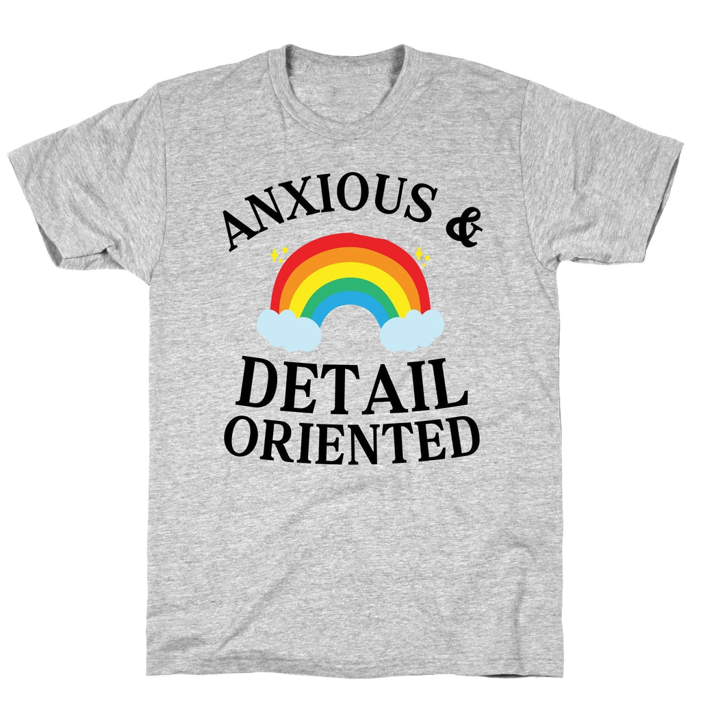 Anxious & Detail-oriented T-Shirt Hoodie, Sweatshirt | CoreVibeTees.com (Image 3)