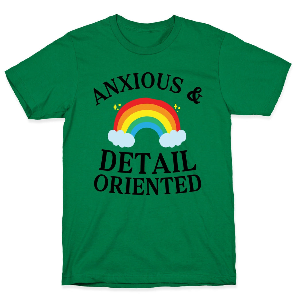 Anxious & Detail-oriented T-Shirt Hoodie, Sweatshirt | CoreVibeTees.com (Image 4)