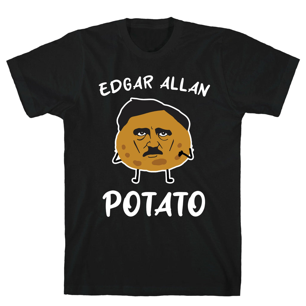 Edgar Allan Potato  T-Shirt Hoodie, Sweatshirt | CoreVibeTees.com (Image 1)