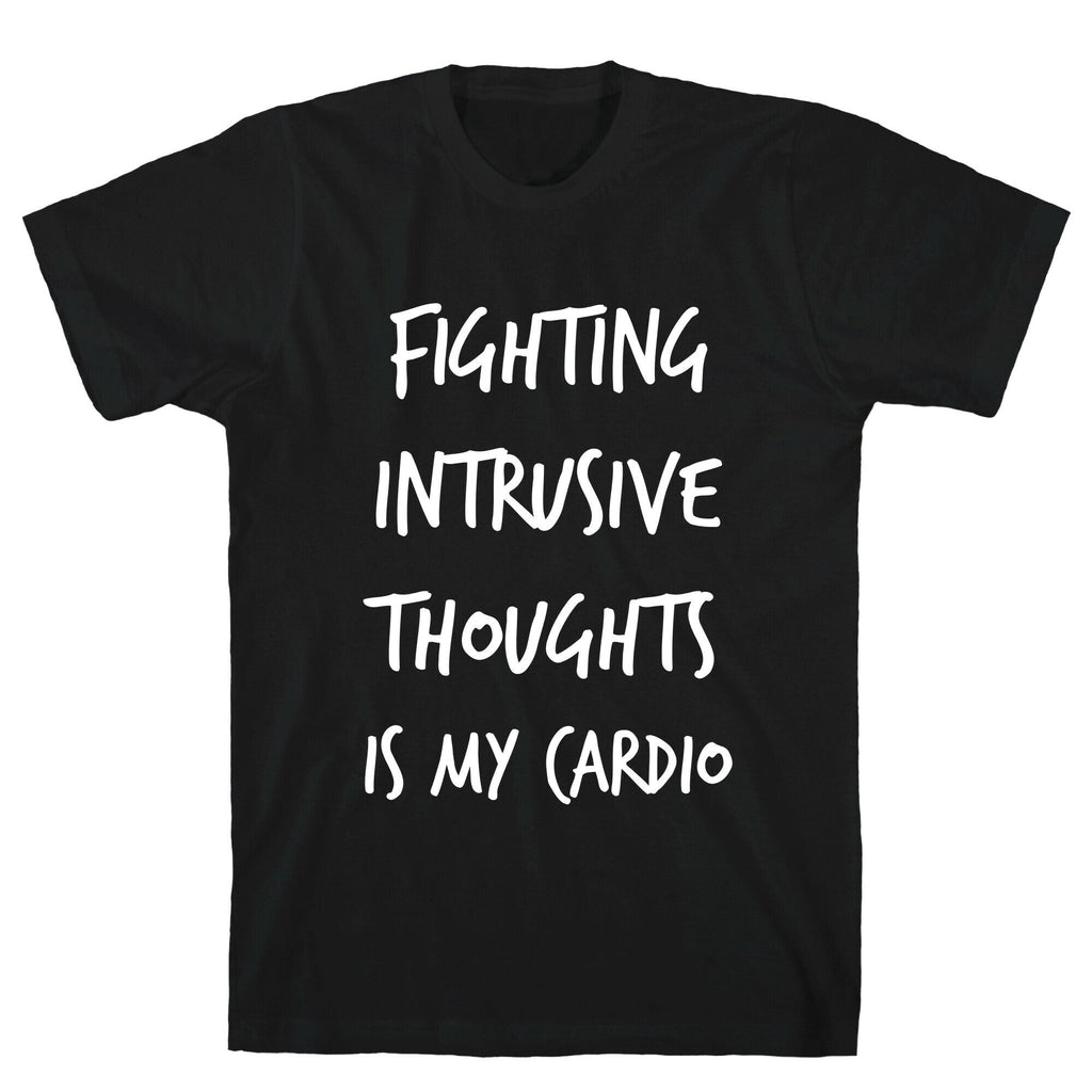 Fighting Intrusive Thoughts Is My Cardio T-Shirt Hoodie, Sweatshirt | CoreVibeTees.com (Image 1)