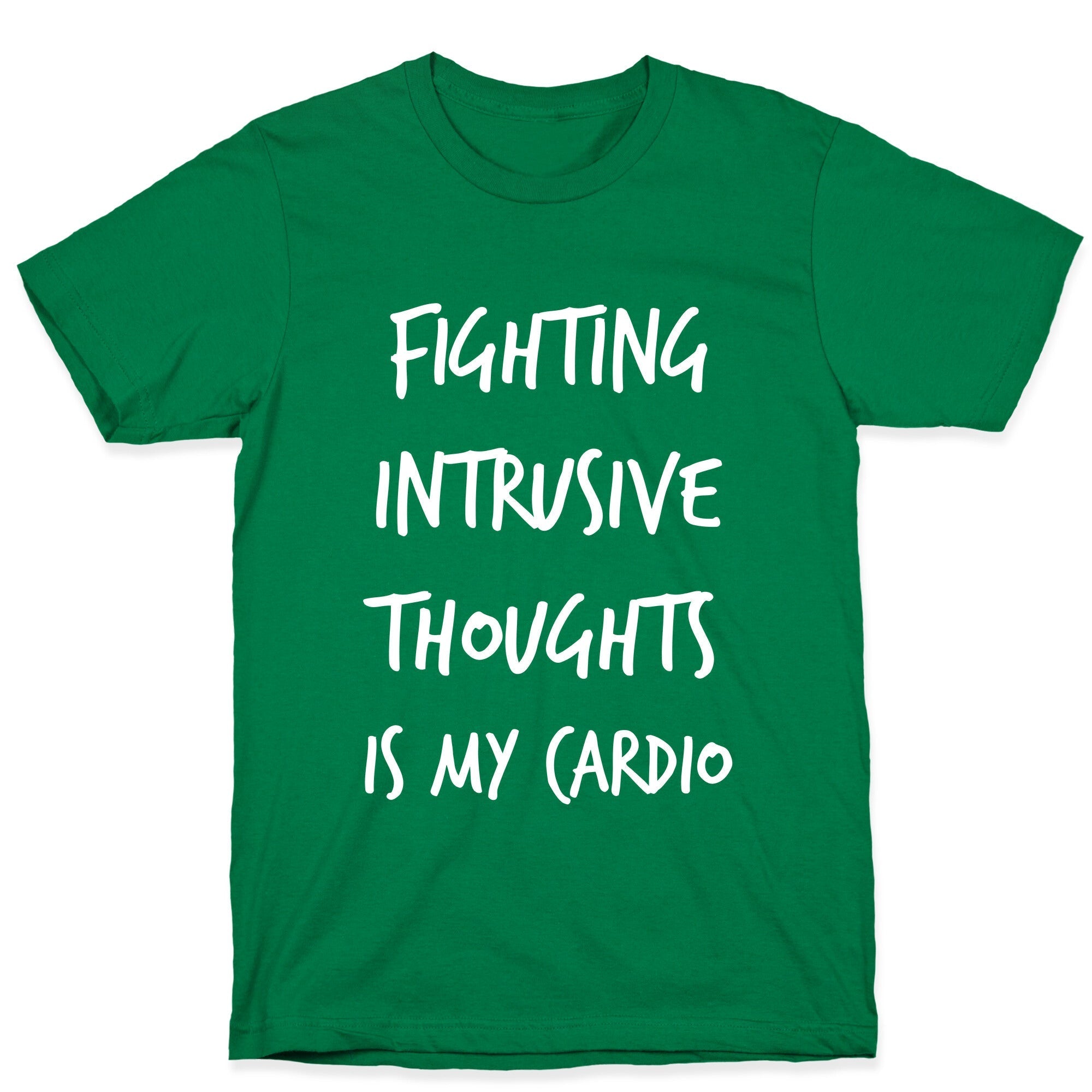 Fighting Intrusive Thoughts Is My Cardio T-Shirt Hoodie, Sweatshirt | CoreVibeTees.com (Image 3)