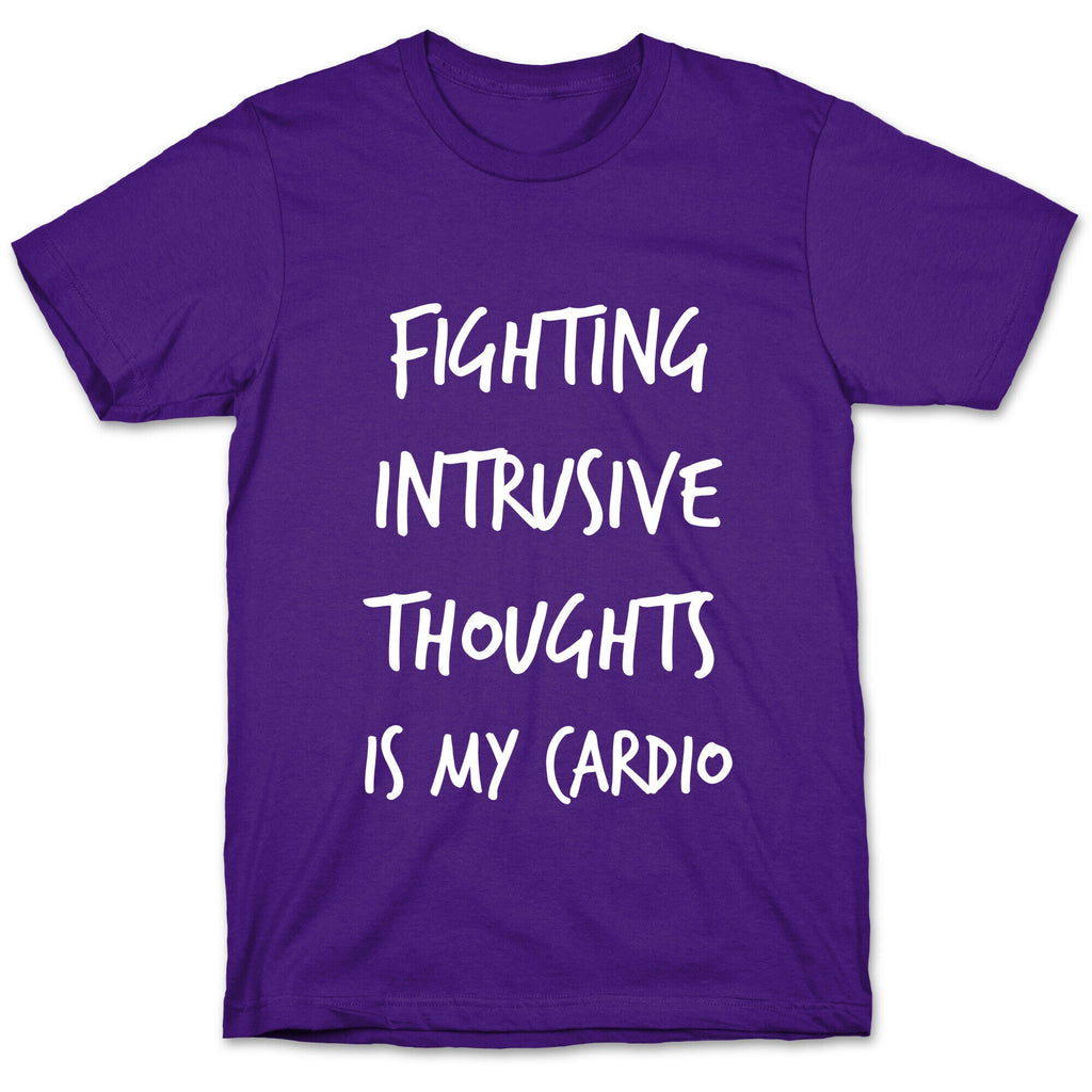 Fighting Intrusive Thoughts Is My Cardio T-Shirt Hoodie, Sweatshirt | CoreVibeTees.com (Image 5)