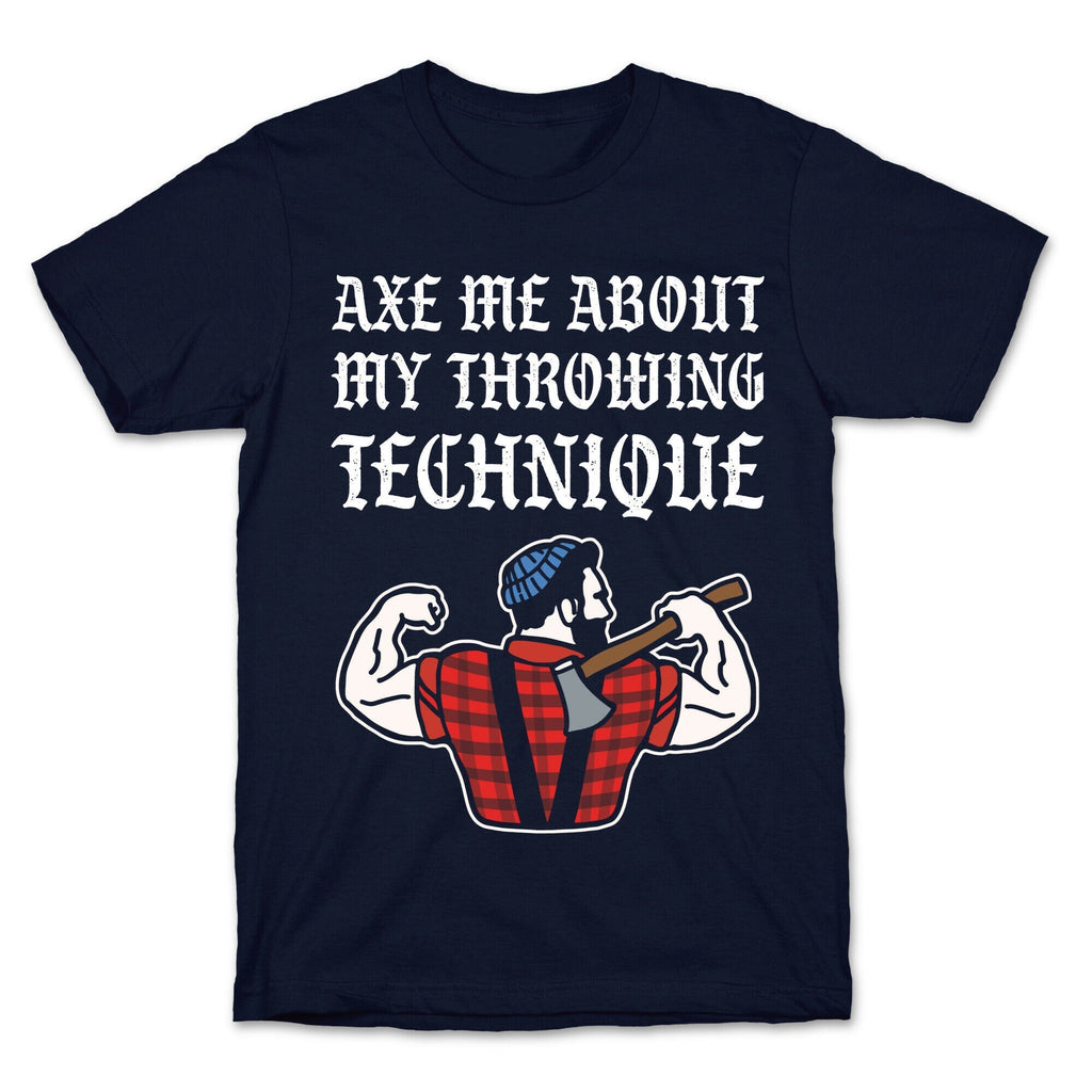Axe Me About My Throwing Technique T-Shirt Hoodie, Sweatshirt | CoreVibeTees.com (Image 4)
