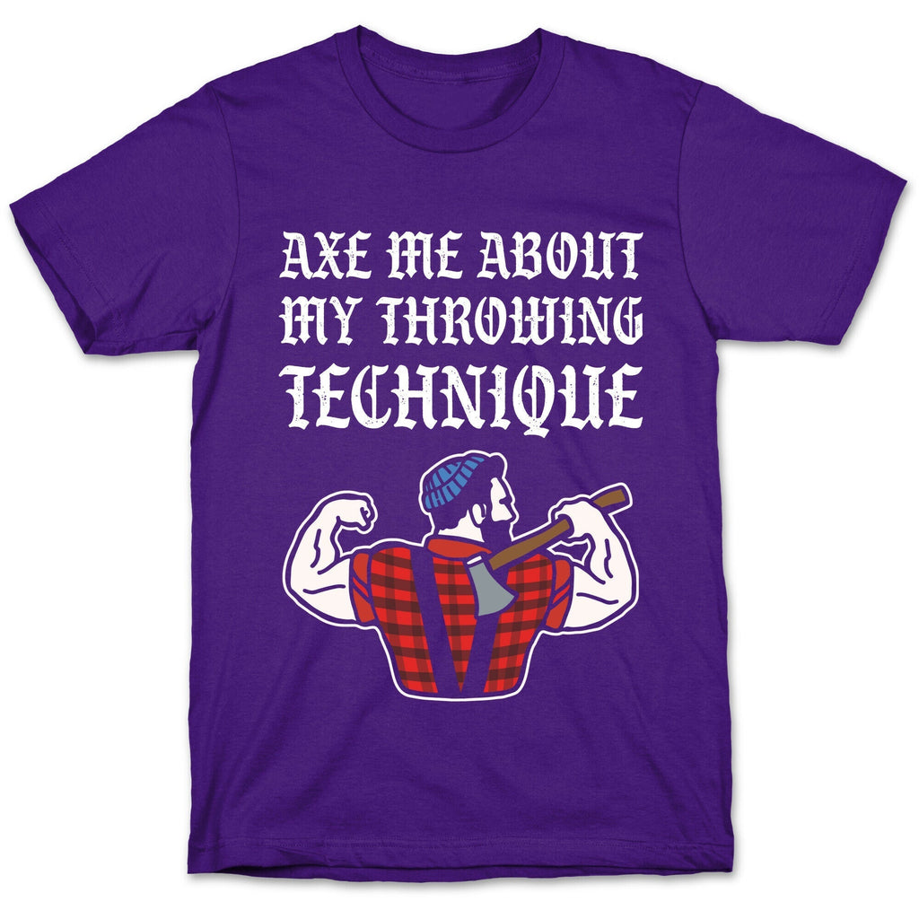 Axe Me About My Throwing Technique T-Shirt Hoodie, Sweatshirt | CoreVibeTees.com (Image 5)
