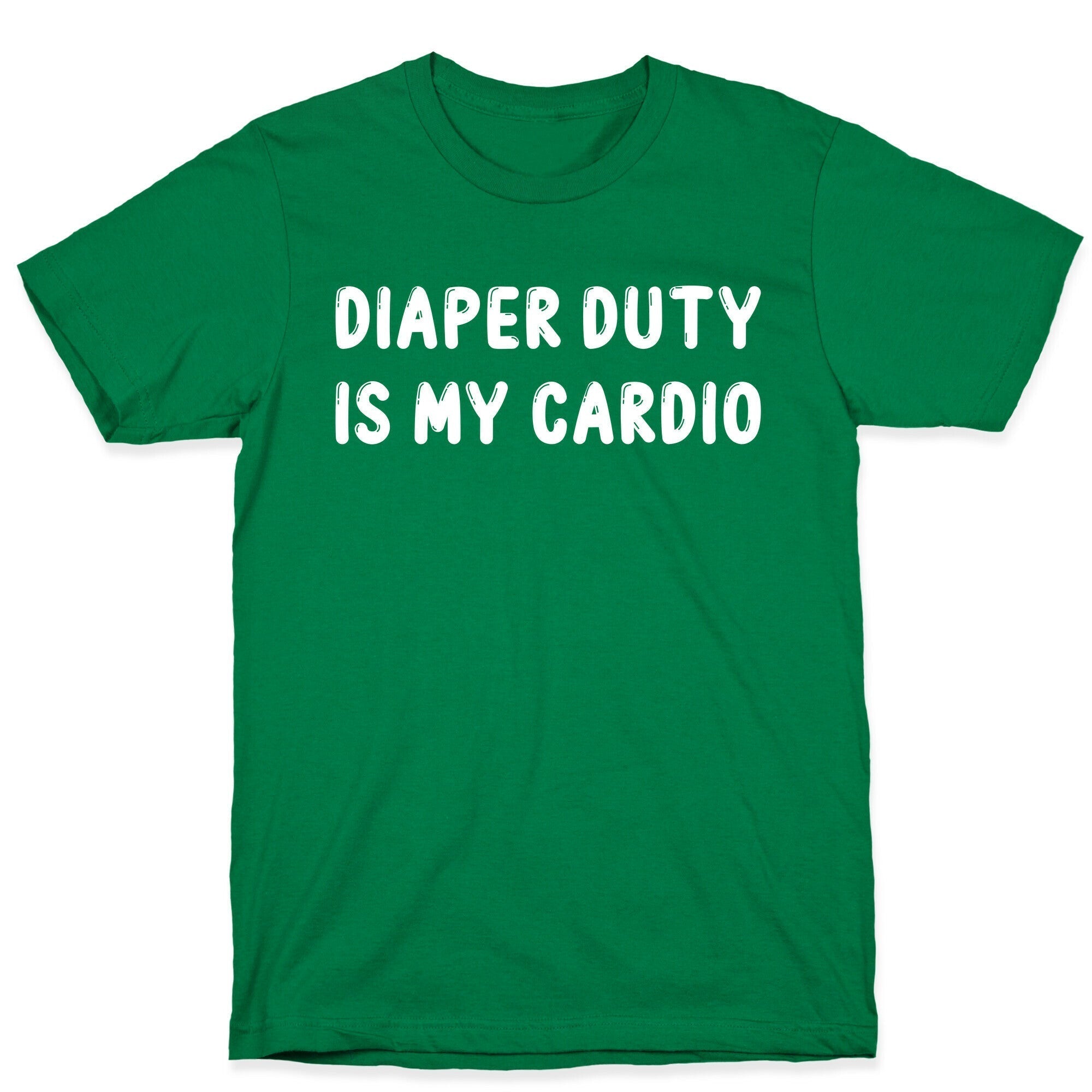 Diaper Duty Is My Cardio T-Shirt Hoodie, Sweatshirt | CoreVibeTees.com (Image 3)