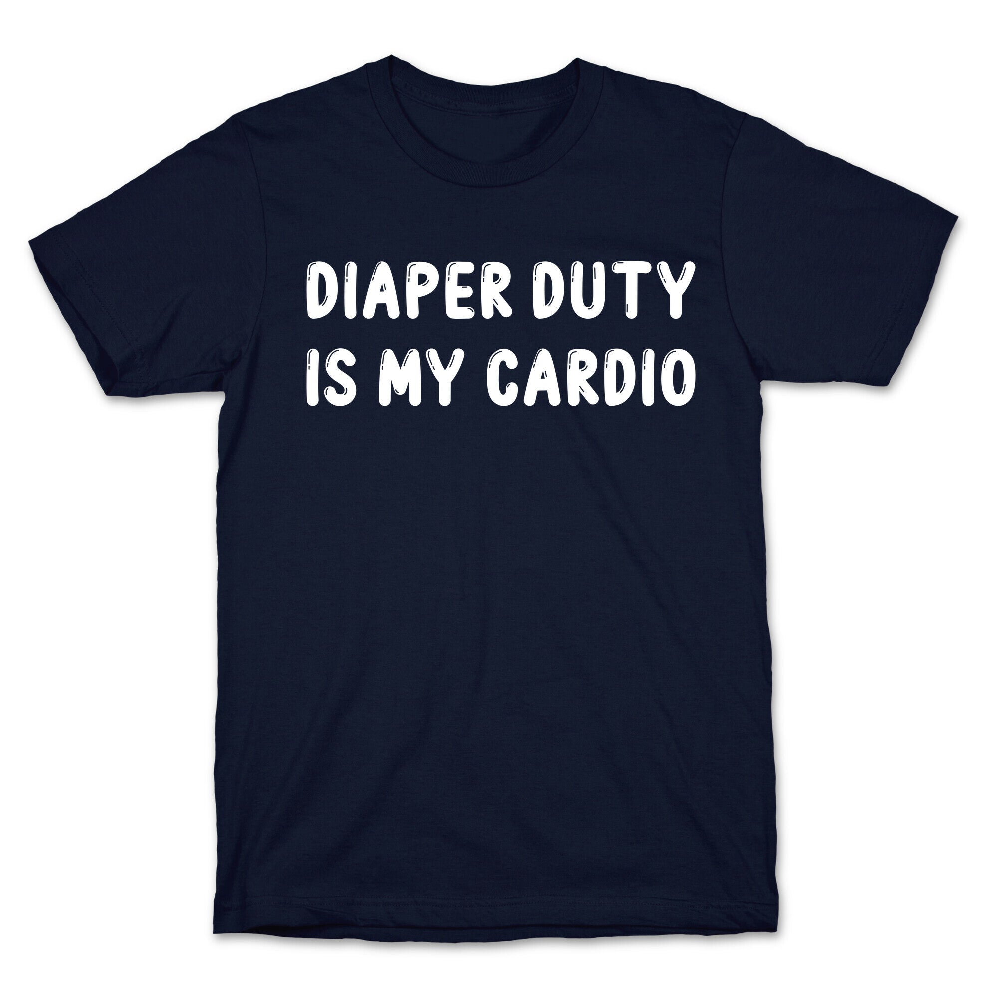Diaper Duty Is My Cardio T-Shirt Hoodie, Sweatshirt | CoreVibeTees.com (Image 4)