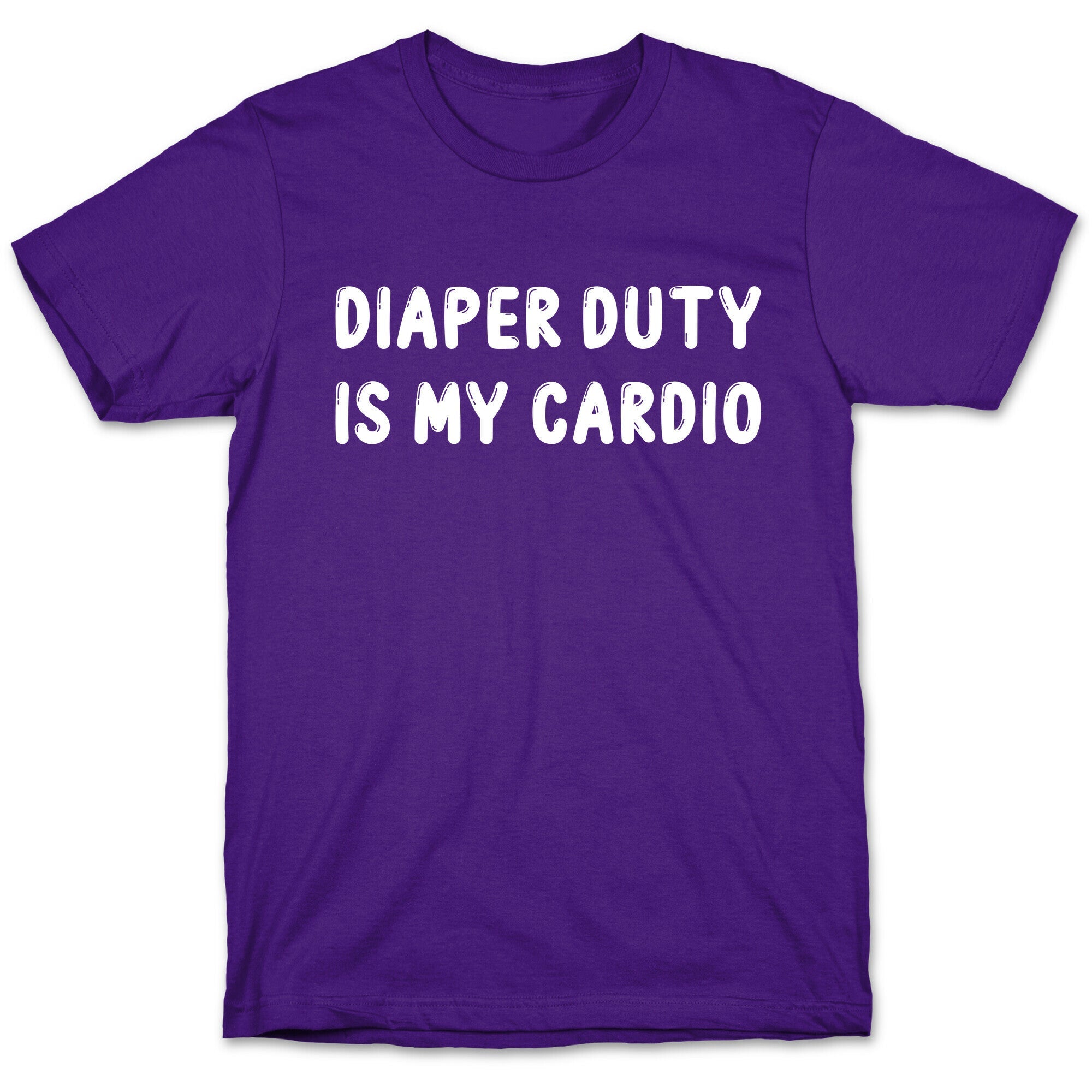 Diaper Duty Is My Cardio T-Shirt Hoodie, Sweatshirt | CoreVibeTees.com (Image 5)
