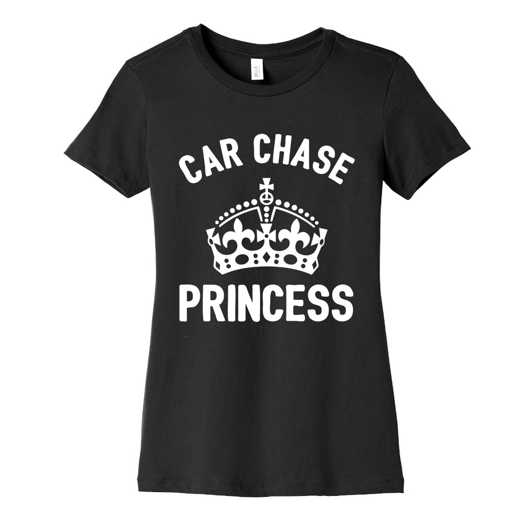 Car Chase Princess Women's Cotton Tee Hoodie, Sweatshirt | CoreVibeTees.com (Image 5)