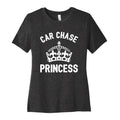 Car Chase Princess Women's Cotton Tee Hoodie, Sweatshirt | CoreVibeTees.com (Image 1)