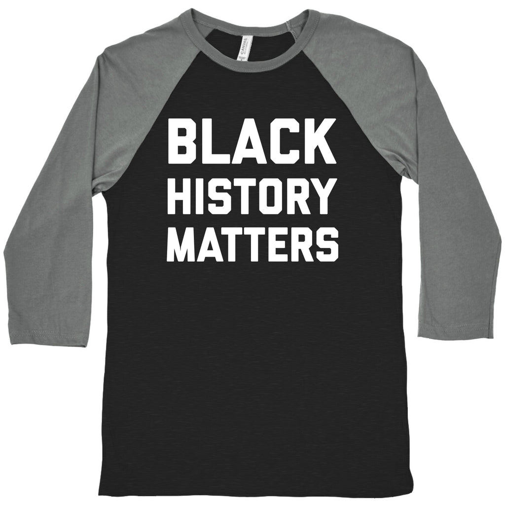 Black History Matters Baseball Tee Hoodie, Sweatshirt | CoreVibeTees.com (Image 1)