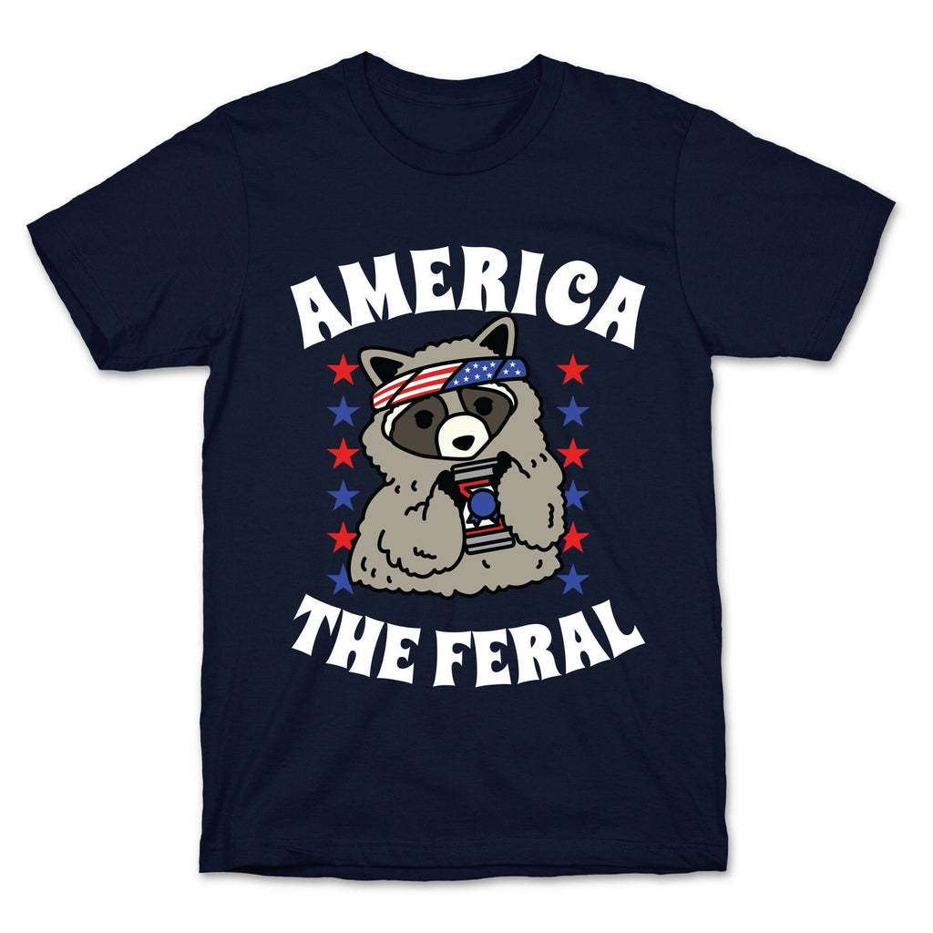 America The Feral  T-Shirt Hoodie, Sweatshirt | CoreVibeTees.com (Image 4)