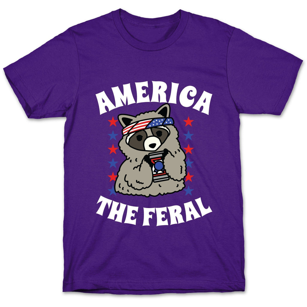 America The Feral  T-Shirt Hoodie, Sweatshirt | CoreVibeTees.com (Image 5)