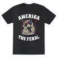 America The Feral  Unisex Triblend Tee Hoodie, Sweatshirt | CoreVibeTees.com (Image 1)