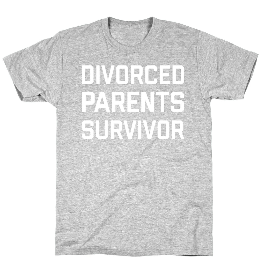 Divorced Parents Survivor T-Shirt Hoodie, Sweatshirt | CoreVibeTees.com (Image 2)