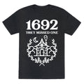 1692 They Missed One Unisex Triblend Tee Hoodie, Sweatshirt | CoreVibeTees.com (Image 1)