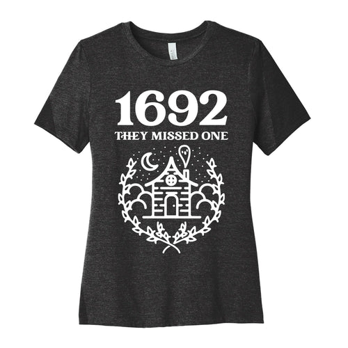 1692 They Missed One Women's Cotton Tee Hoodie, Sweatshirt | CoreVibeTees.com (Image 1)