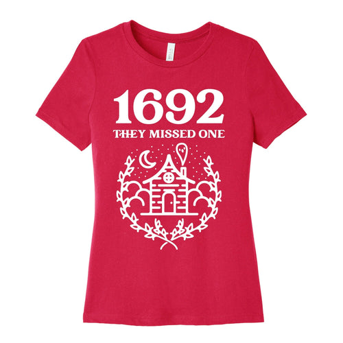1692 They Missed One Women's Cotton Tee Hoodie, Sweatshirt | CoreVibeTees.com (Image 2)
