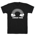 Current Mood Gray Rainbow T-Shirt Hoodie, Sweatshirt | CoreVibeTees.com (Image 1)
