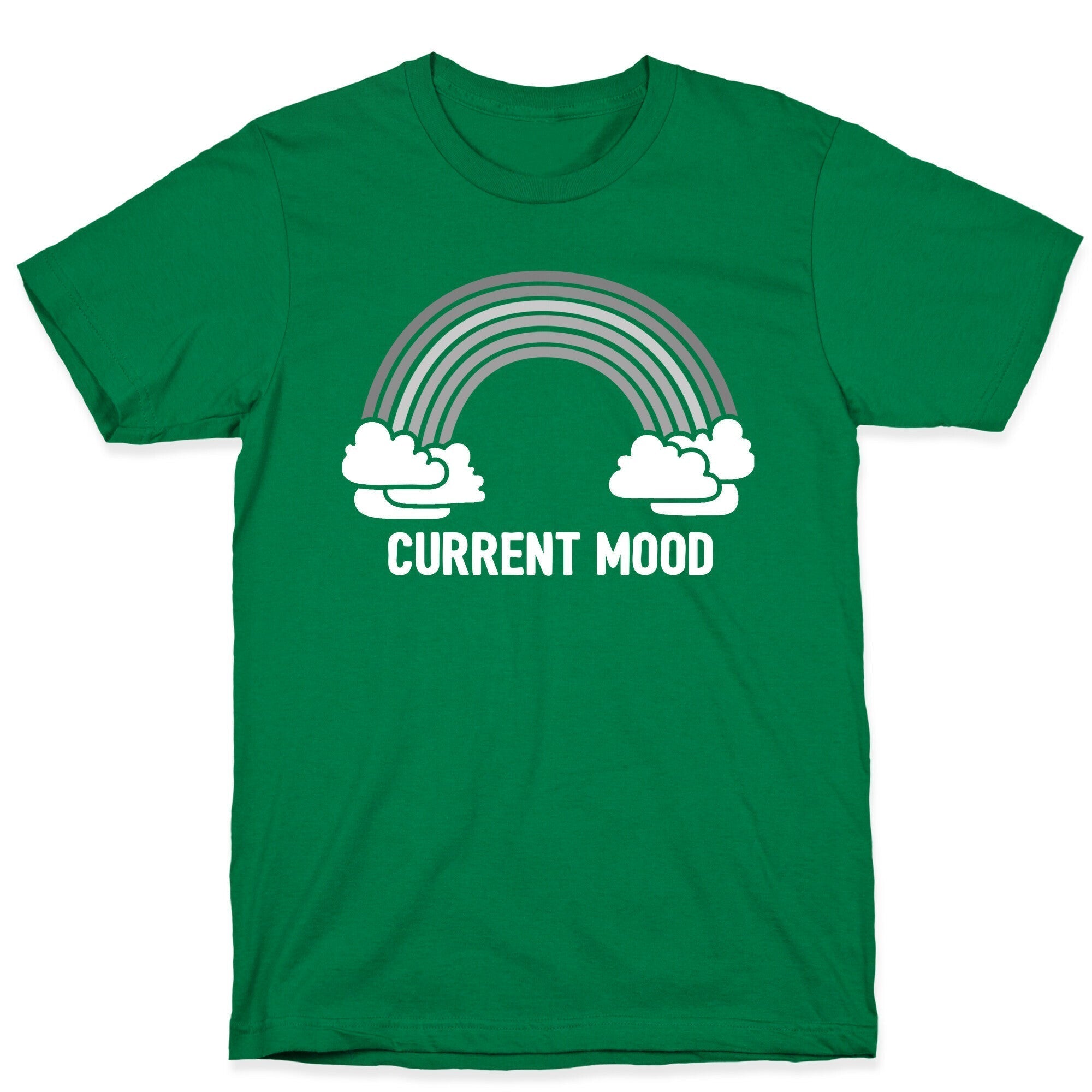 Current Mood Gray Rainbow T-Shirt Hoodie, Sweatshirt | CoreVibeTees.com (Image 3)