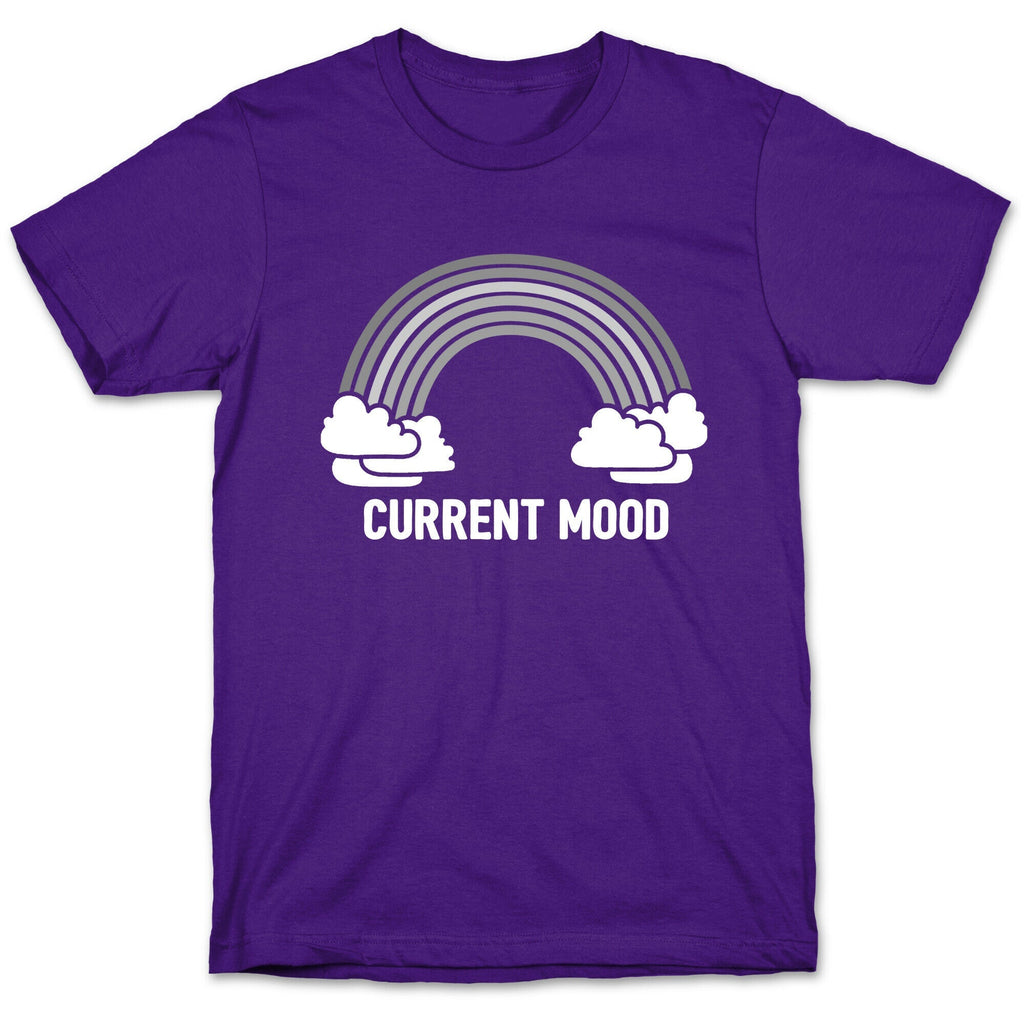 Current Mood Gray Rainbow T-Shirt Hoodie, Sweatshirt | CoreVibeTees.com (Image 5)