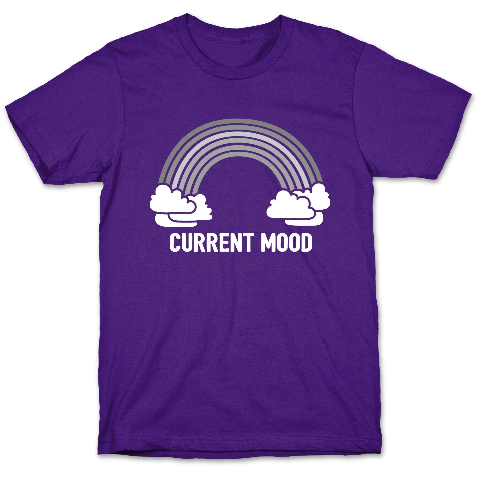 Current Mood Gray Rainbow T-Shirt Hoodie, Sweatshirt | CoreVibeTees.com (Image 5)