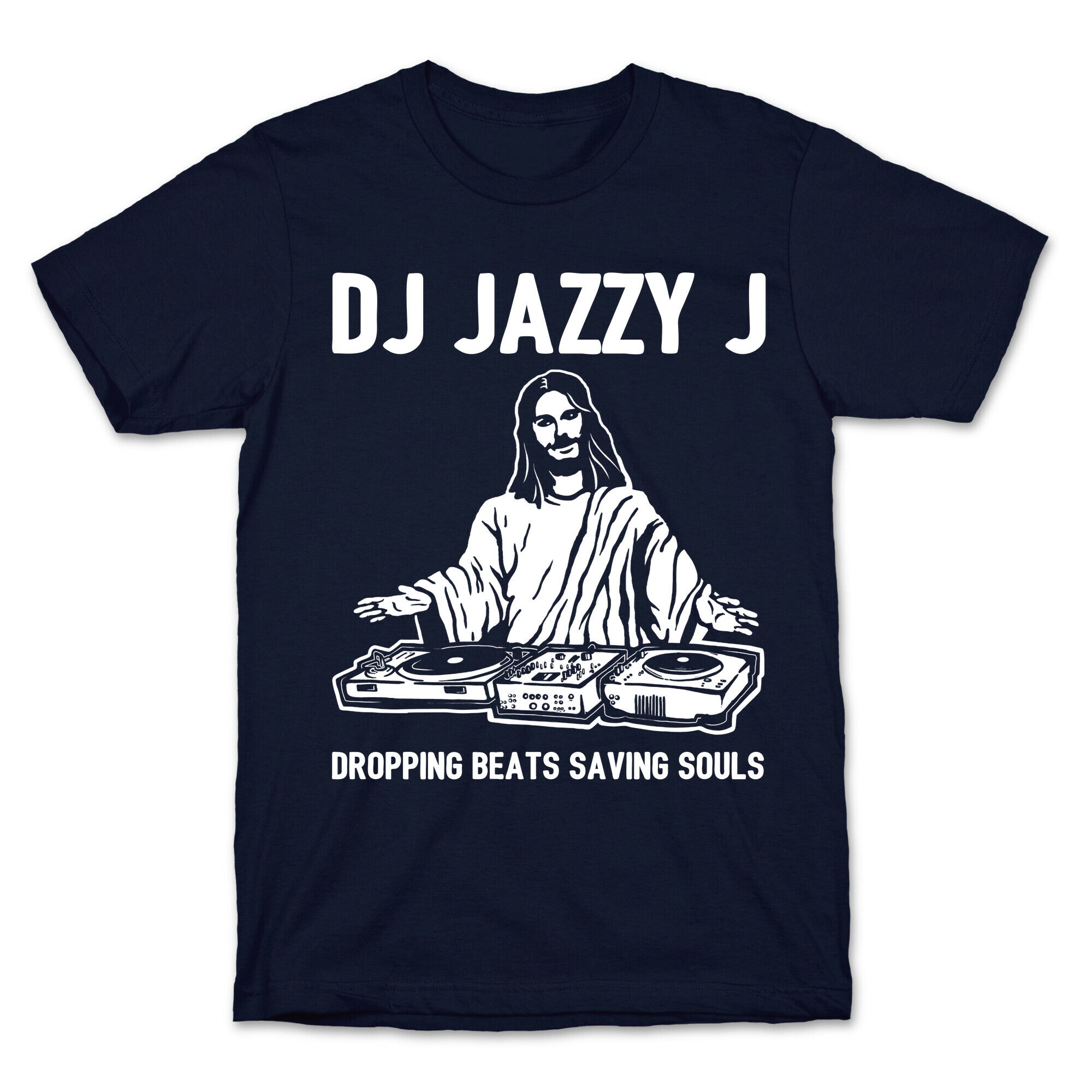 Dj Jazzy J Dropping Beats Saving Souls  T-Shirt Hoodie, Sweatshirt | CoreVibeTees.com (Image 4)