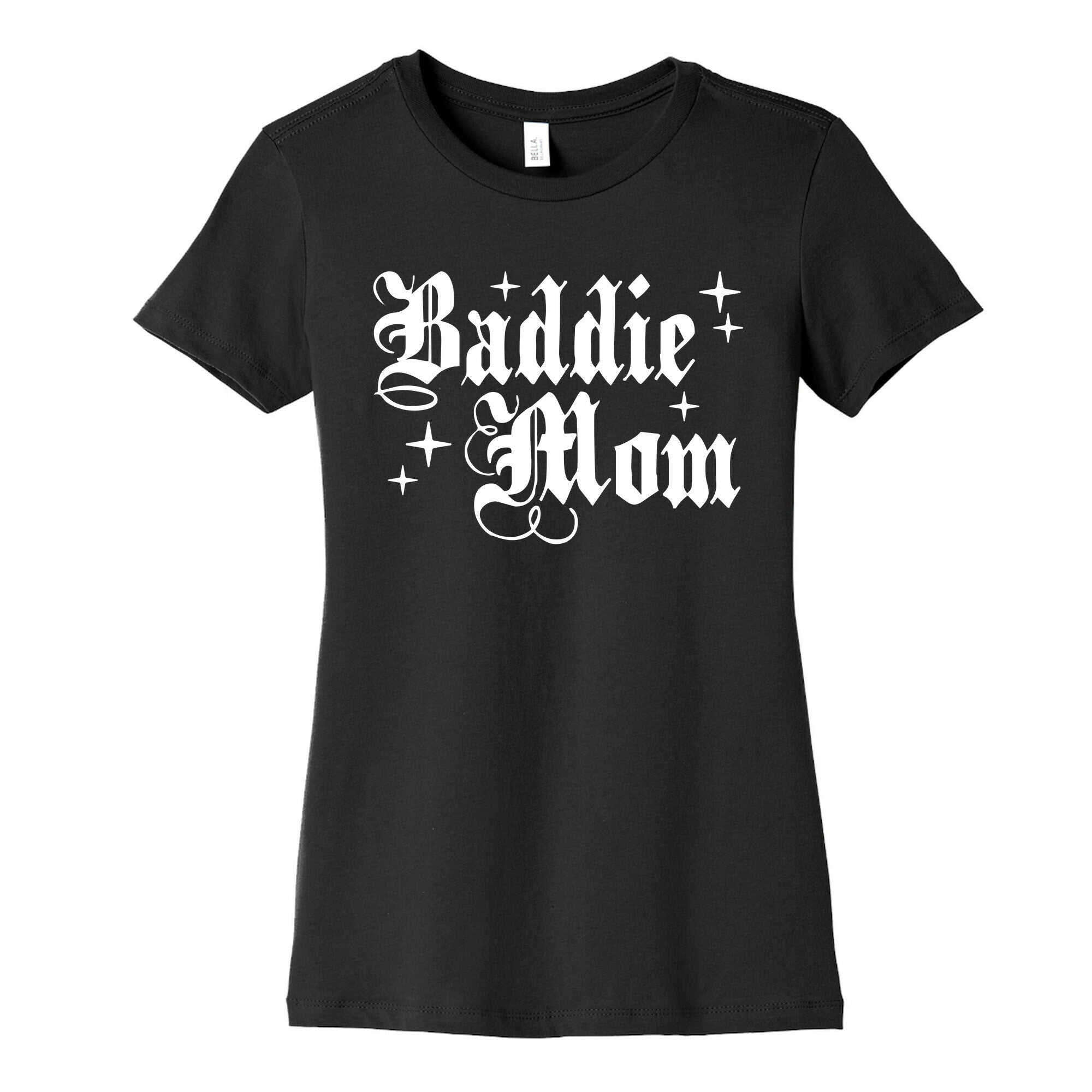Baddie Mom Womens Cotton Tee Style001 Hoodie, Sweatshirt | CoreVibeTees.com (Image 5)