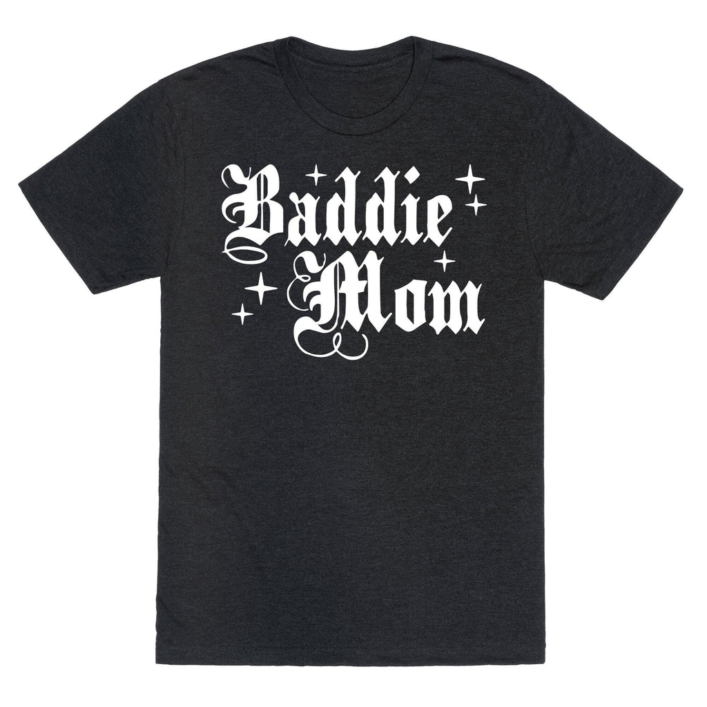 Baddie Mom Unisex Triblend Tee Hoodie, Sweatshirt | CoreVibeTees.com (Image 2)