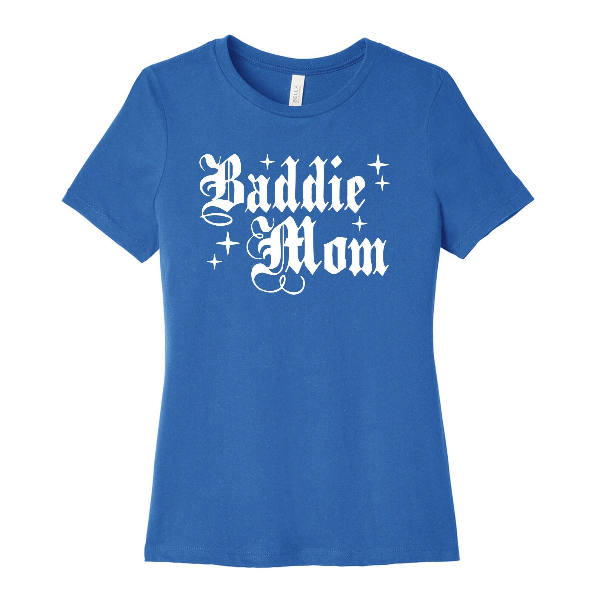 Baddie Mom Womens Cotton Tee Style001 Hoodie, Sweatshirt | CoreVibeTees.com (Image 3)