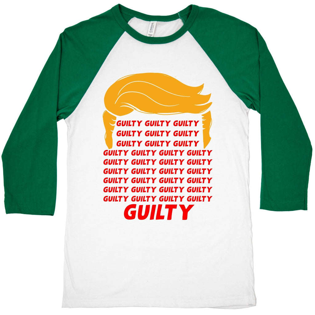34 Times Guilty Trump Baseball Tee Hoodie, Sweatshirt | CoreVibeTees.com (Image 2)