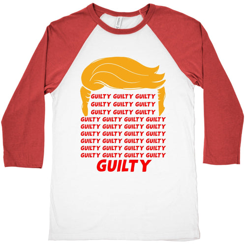 34 Times Guilty Trump Baseball Tee Hoodie, Sweatshirt | CoreVibeTees.com (Image 1)