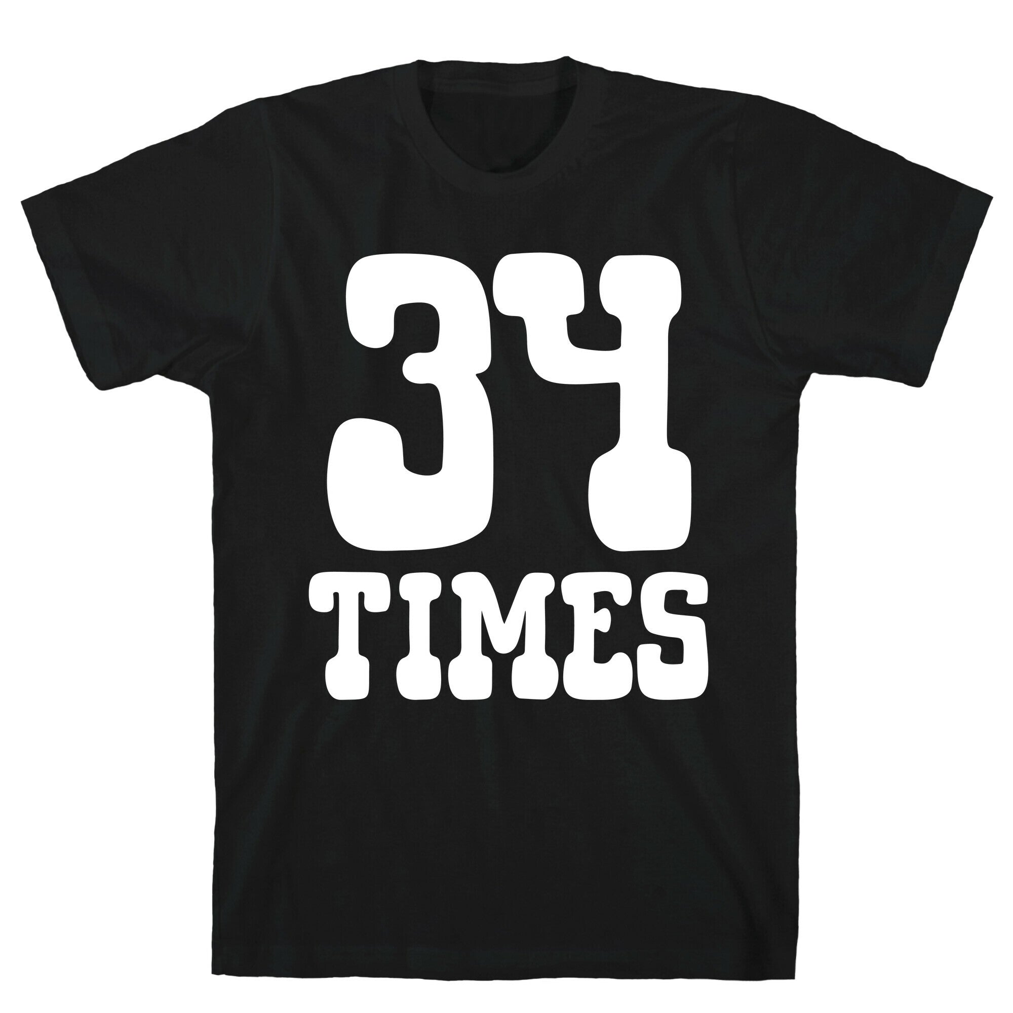 34 Times Trump Convicted T-Shirt Hoodie, Sweatshirt | CoreVibeTees.com (Image 1)