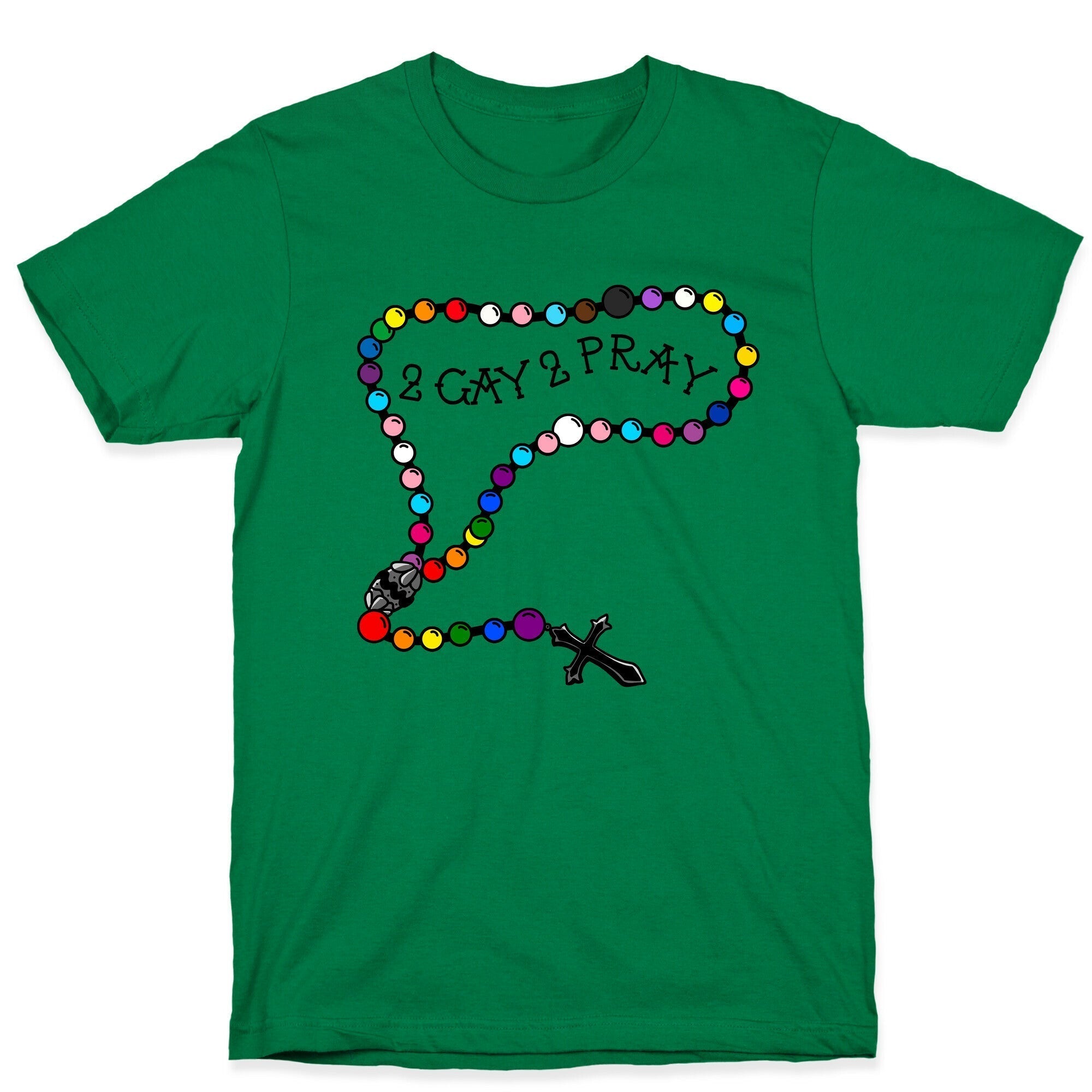 2 Gay 2 Pray T-Shirt Hoodie, Sweatshirt | CoreVibeTees.com (Image 4)