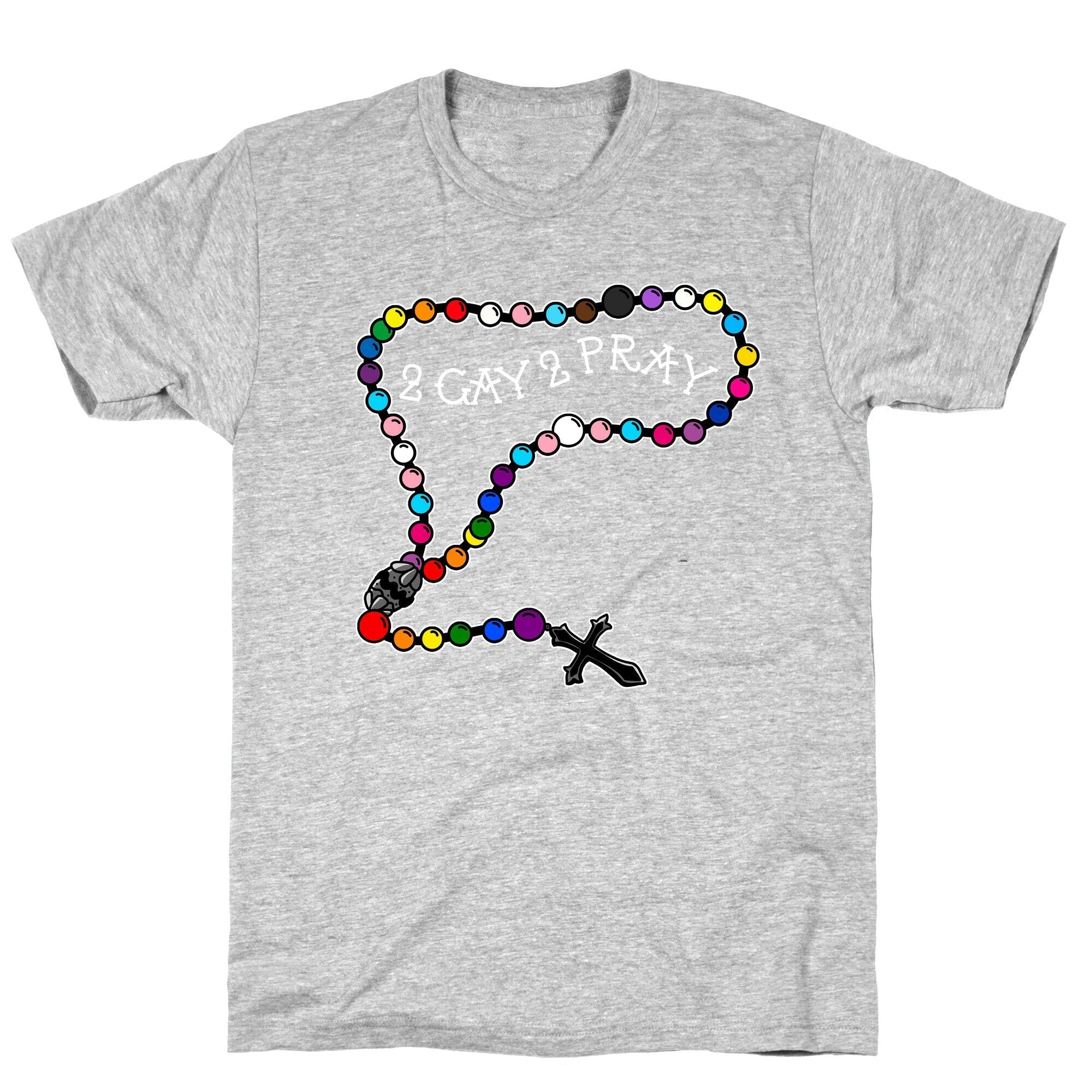 2 Gay 2 Pray T-Shirt Style001 Hoodie, Sweatshirt | CoreVibeTees.com (Image 2)