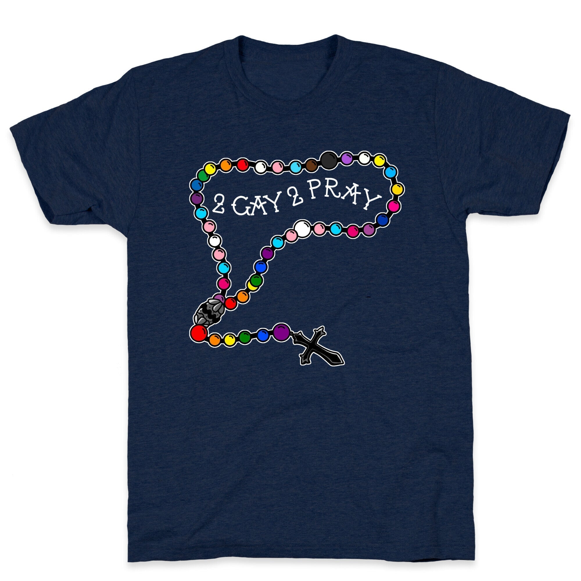 2 Gay 2 Pray T-Shirt Style001 Hoodie, Sweatshirt | CoreVibeTees.com (Image 3)
