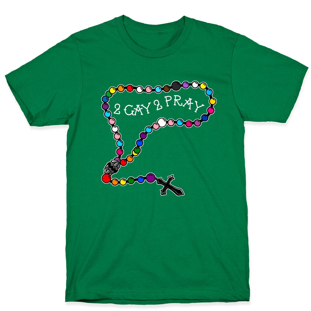 2 Gay 2 Pray T-Shirt Style001 Hoodie, Sweatshirt | CoreVibeTees.com (Image 4)