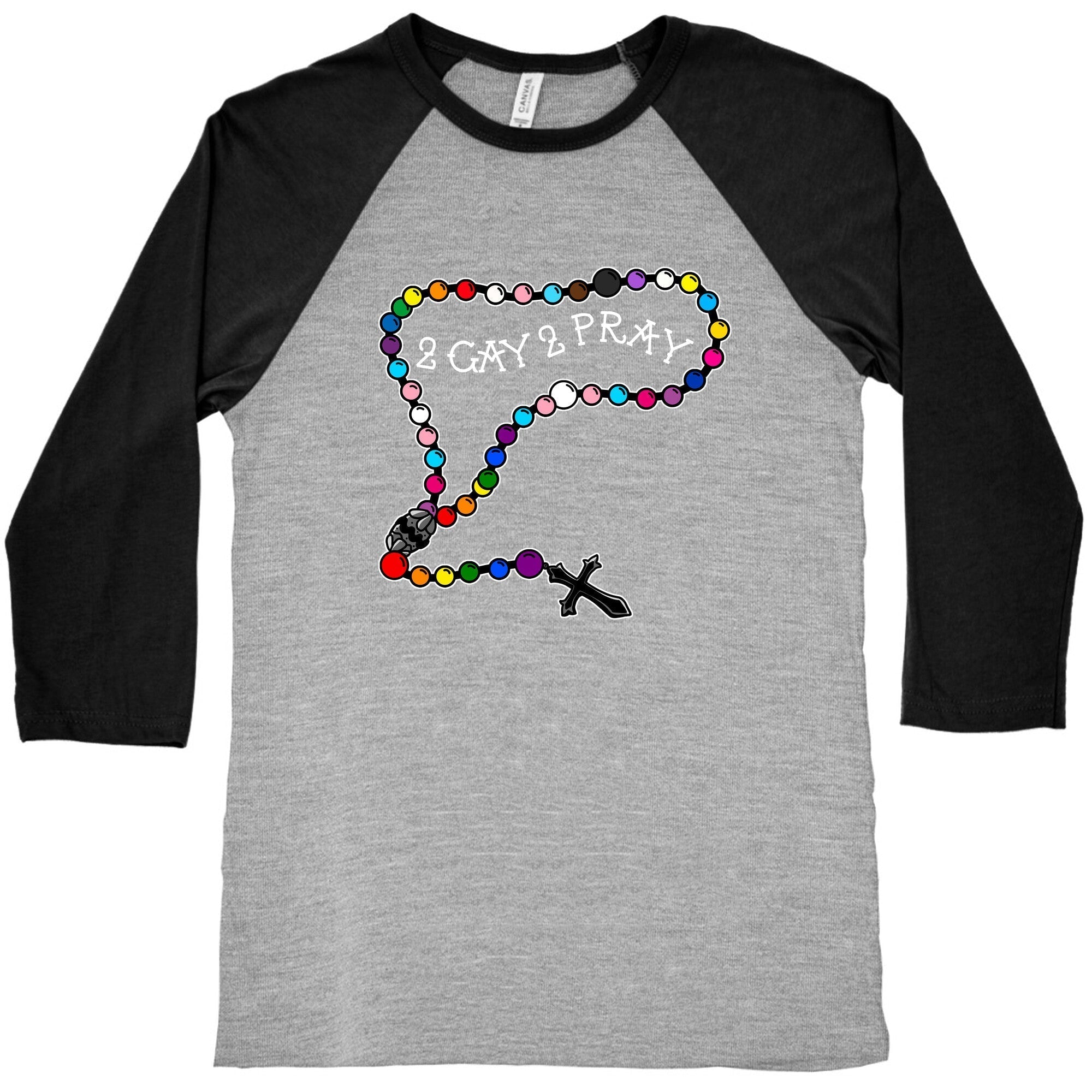 2 Gay 2 Pray Baseball Tee Hoodie, Sweatshirt | CoreVibeTees.com (Image 4)