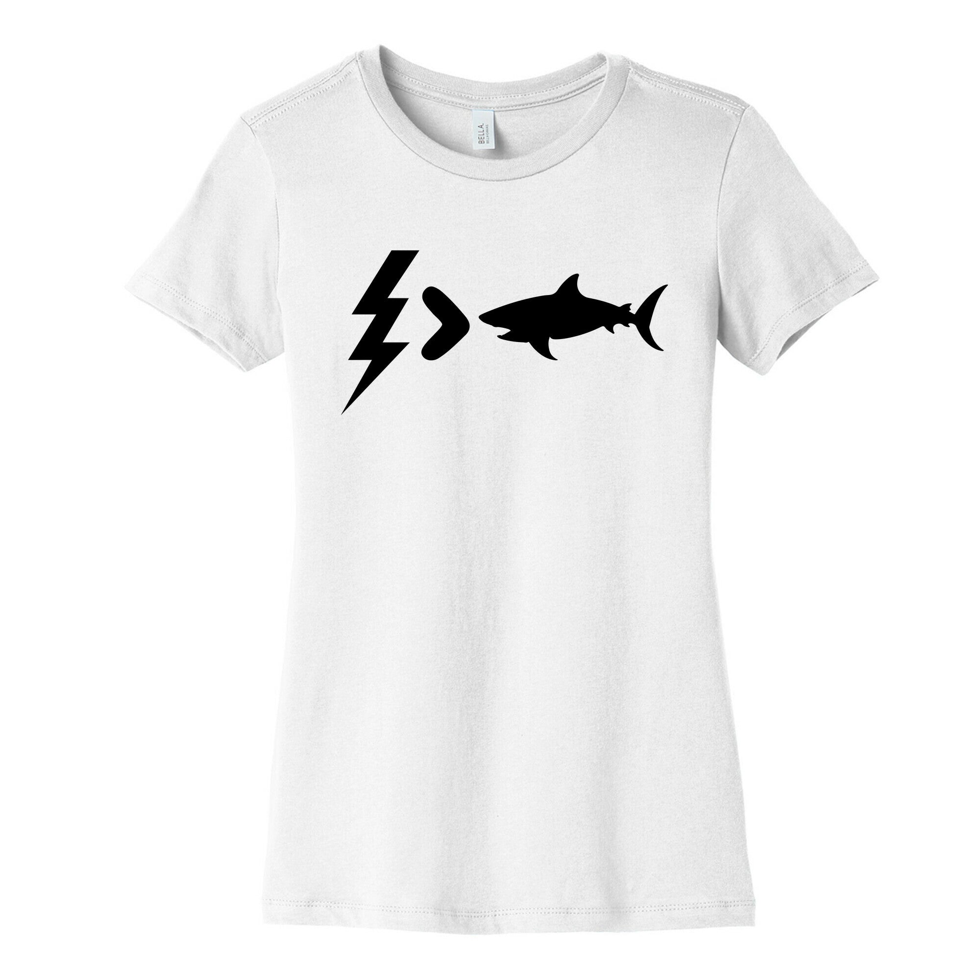 Electrocution Over Shark Trump Womens Cotton Tee Hoodie, Sweatshirt | CoreVibeTees.com (Image 4)