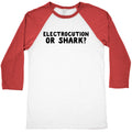 Electrocution or Shark? Trump Baseball Tee Hoodie, Sweatshirt | CoreVibeTees.com (Image 1)