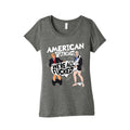 American Spit Roast Womens Triblend Tee Hoodie, Sweatshirt | CoreVibeTees.com (Image 1)