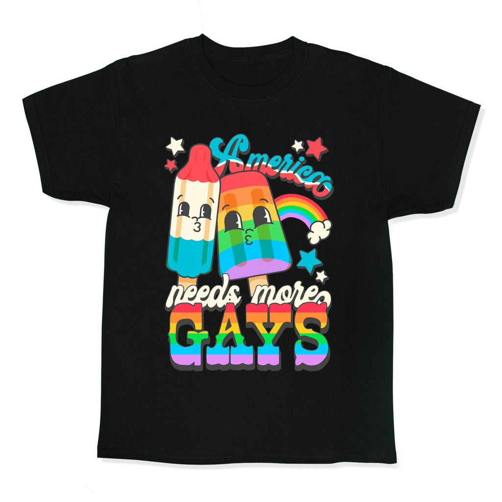 America Needs More Gays Kids Tee Style001 Hoodie, Sweatshirt | CoreVibeTees.com (Image 1)