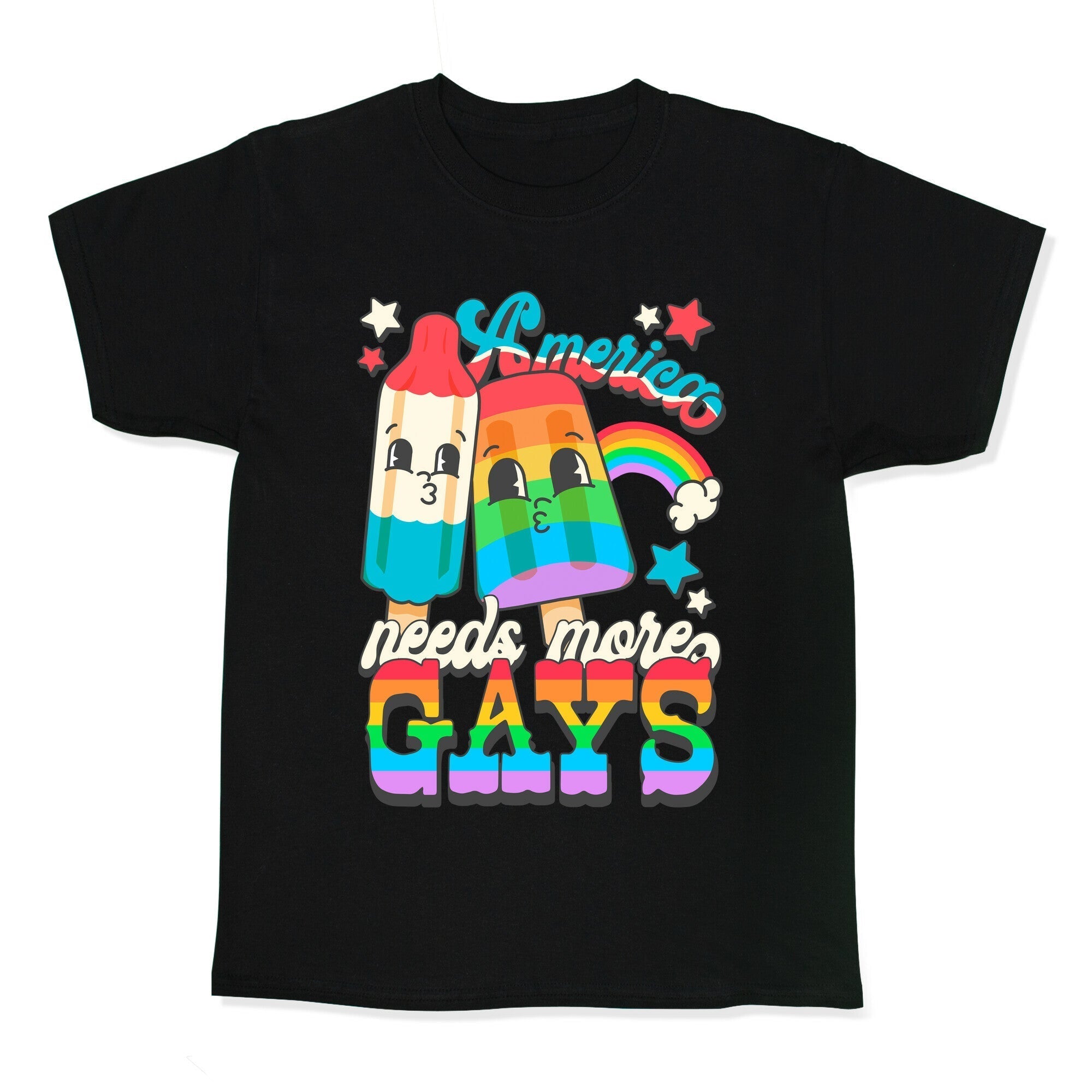 America Needs More Gays Kids Tee Style001 Hoodie, Sweatshirt | CoreVibeTees.com (Image 1)