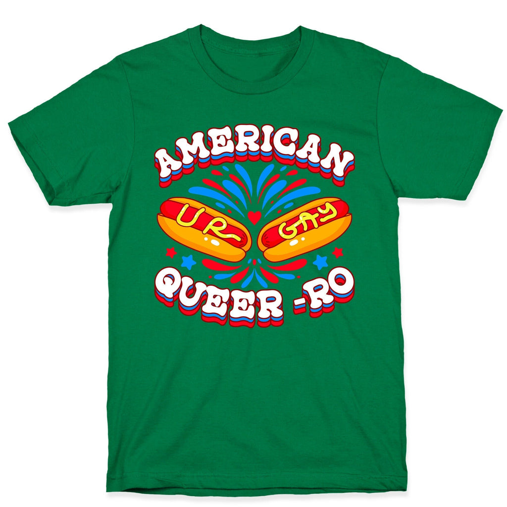America Queer-Ro T-Shirt Hoodie, Sweatshirt | CoreVibeTees.com (Image 2)